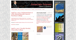 Desktop Screenshot of jonathanfaiman.com